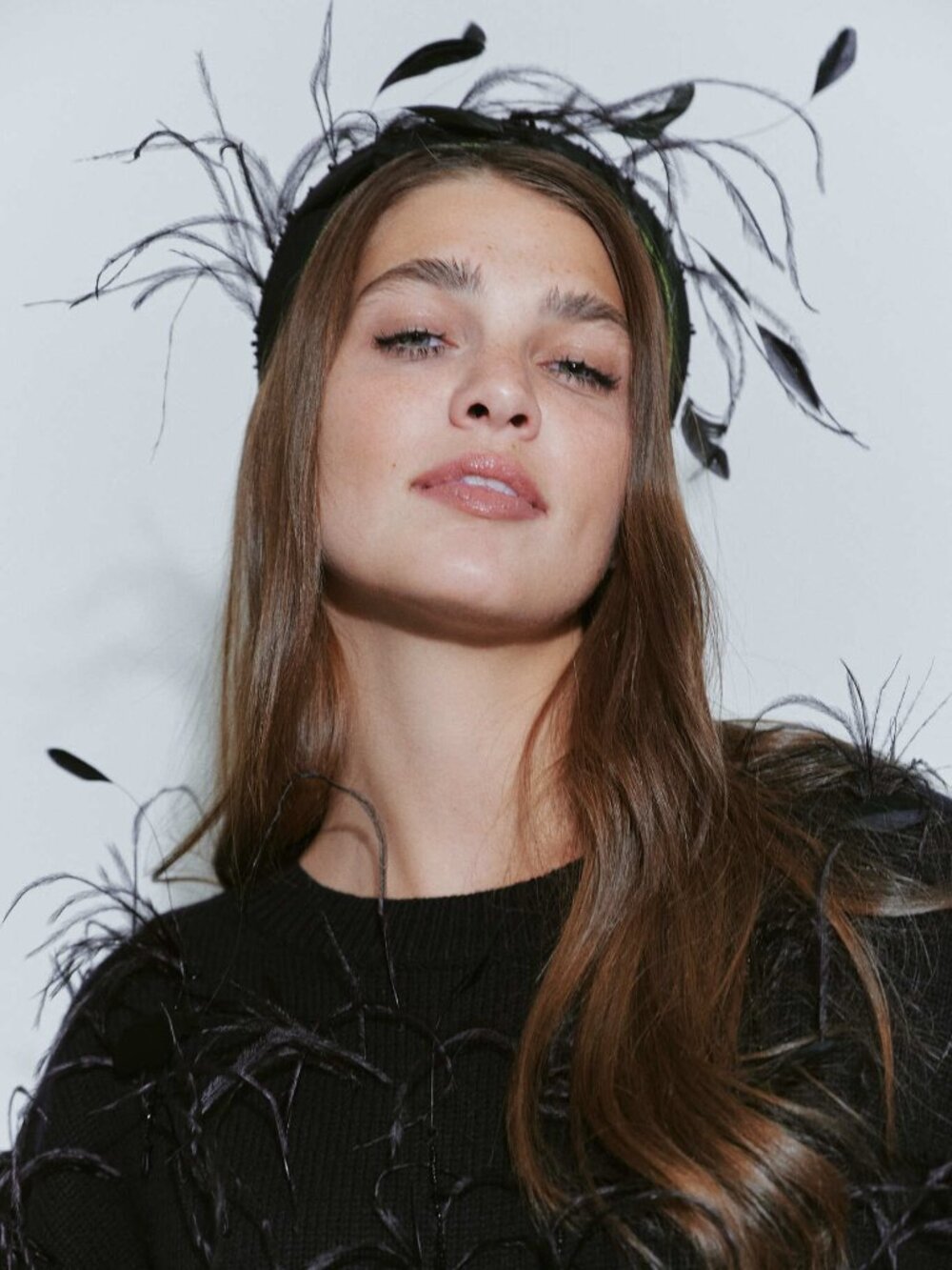 Feather Statement Headband